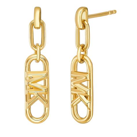 michael kors ohrhänger edelstahl gold glas|Michael Kors Damen Ohrstecker Gold Edelstahl Ohrhänger .